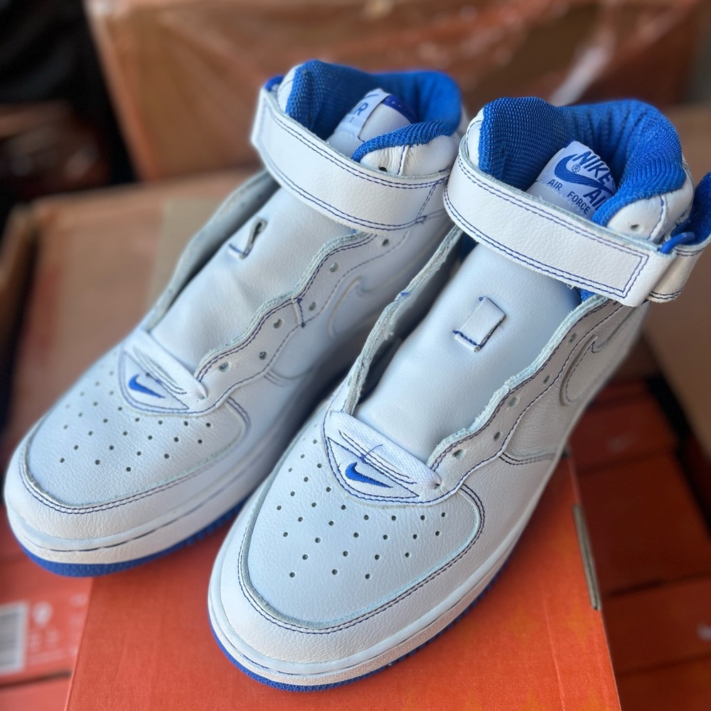 Nike vintage Air Force 1 mid shoes